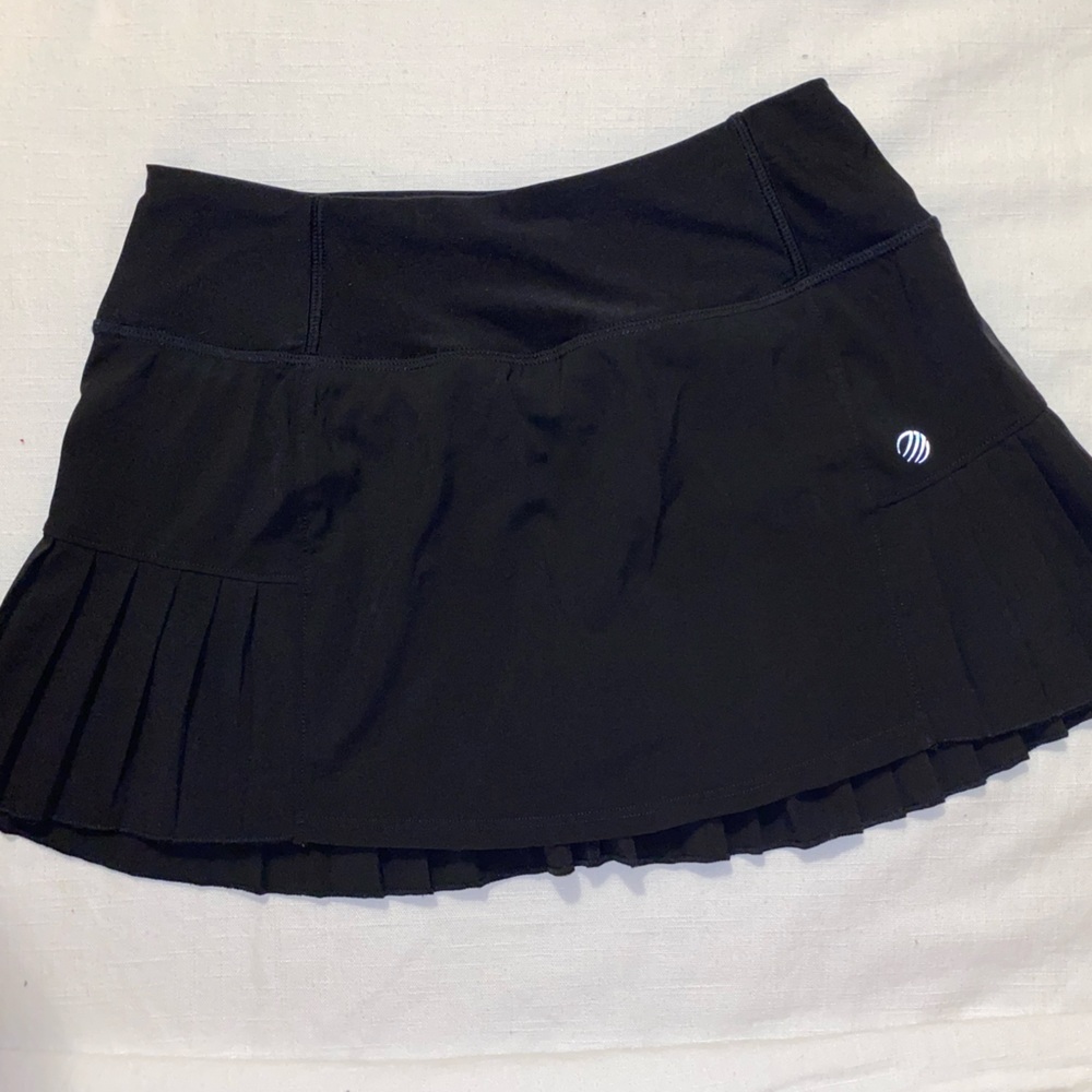 MPG Sport Pleated Tennis Skirt Black Size Small